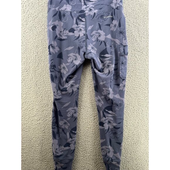 Columbia Womens Floral Print Joggers With Cargo Pocket Size Large - Picture 4 of 9